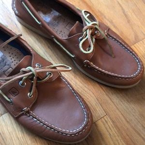 Chestnut Colored Sperry Boat Shoes